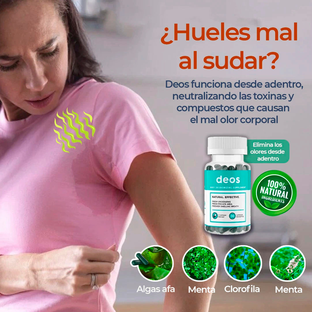 ¿Cansado de tener mal aliento u oler mal al sudar?😭