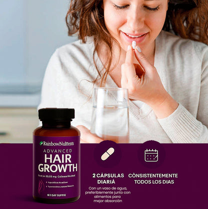 Estrés diario + mala Alimentación = 😖💥 cabello frágil.