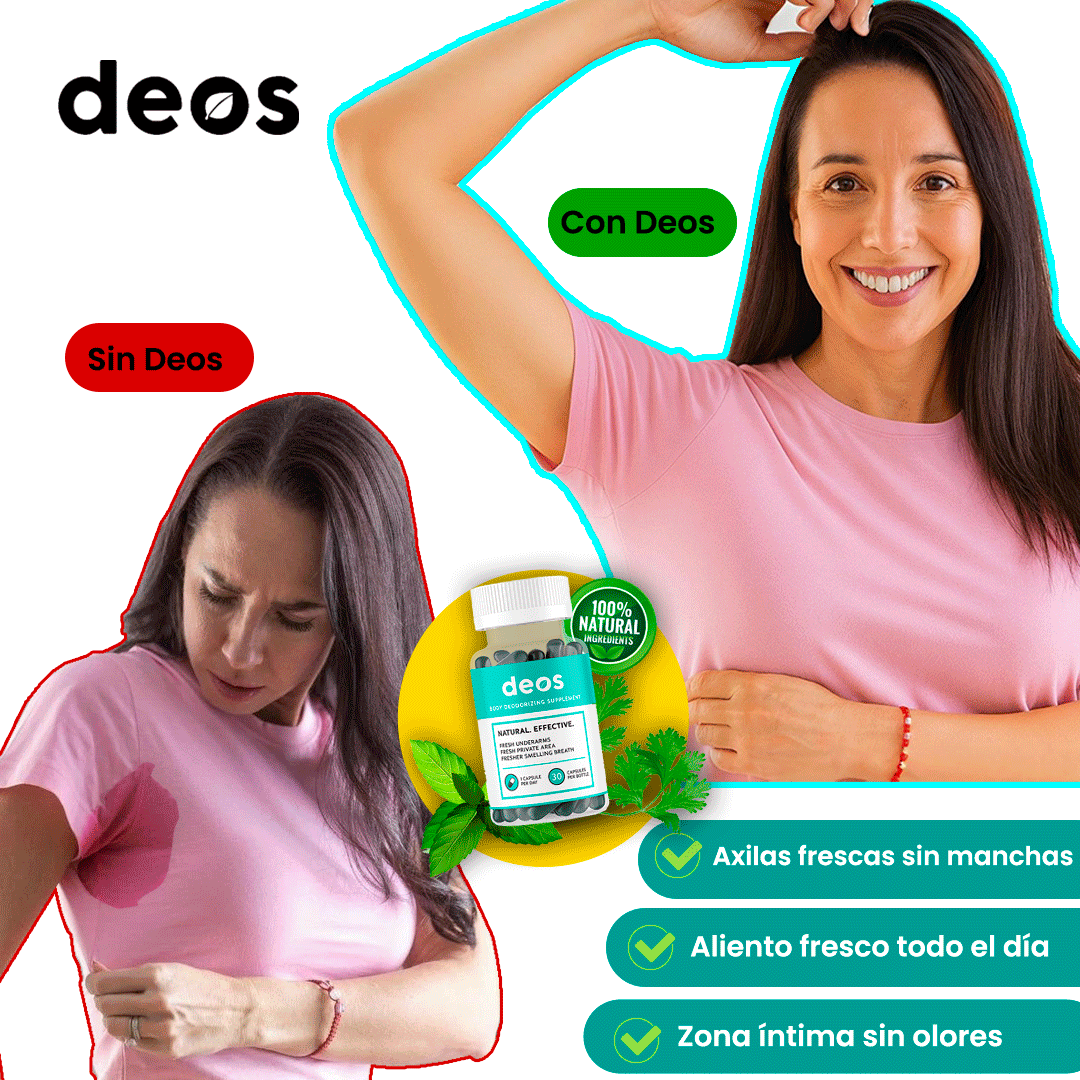 ¿Cansado de tener mal aliento u oler mal al sudar?😭