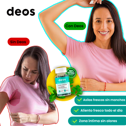 ¿Cansado de tener mal aliento u oler mal al sudar?😭