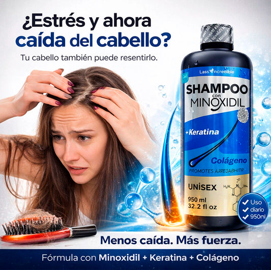 ¿Estrés y ahora caída del cabello?